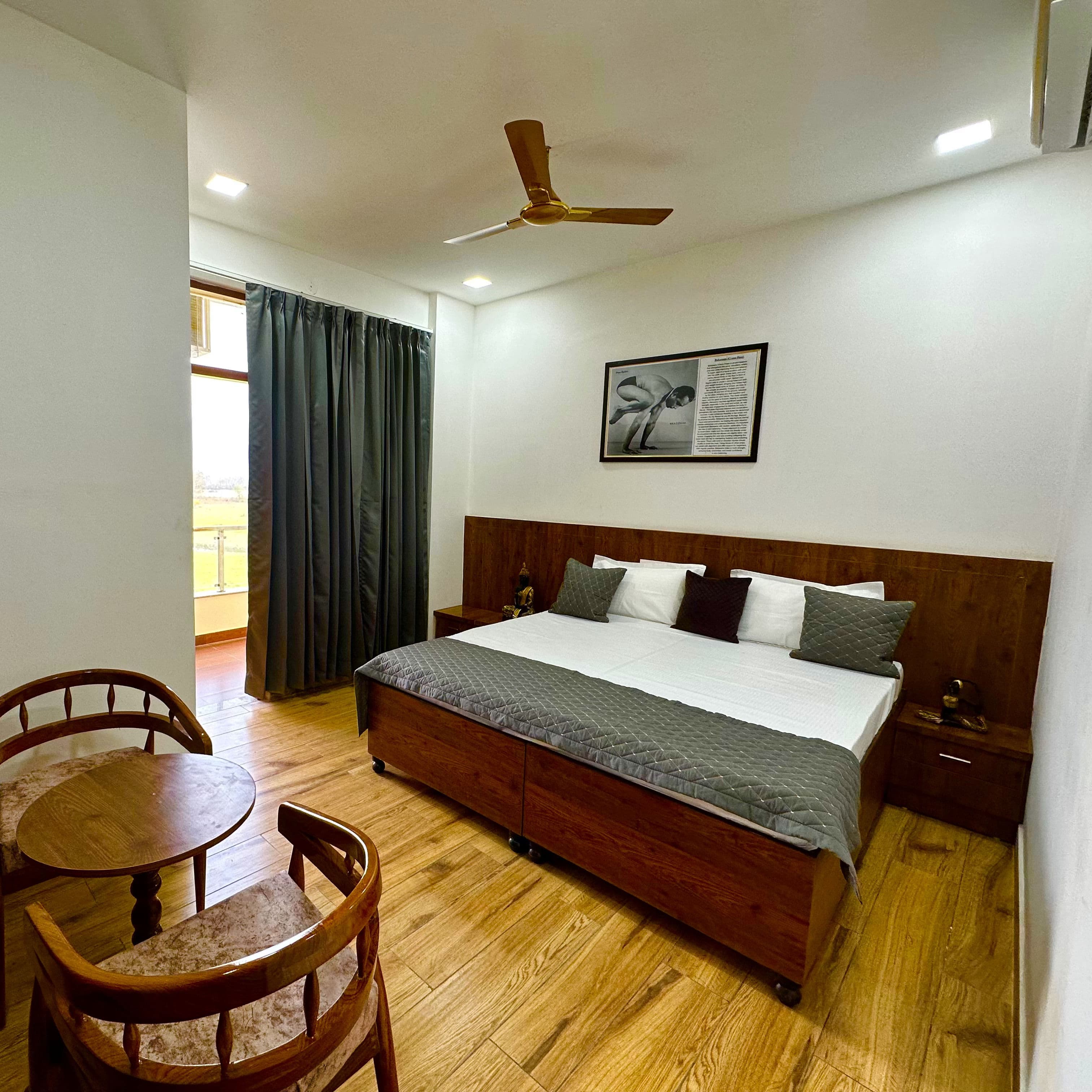 Gurukul accommodation and living spaces