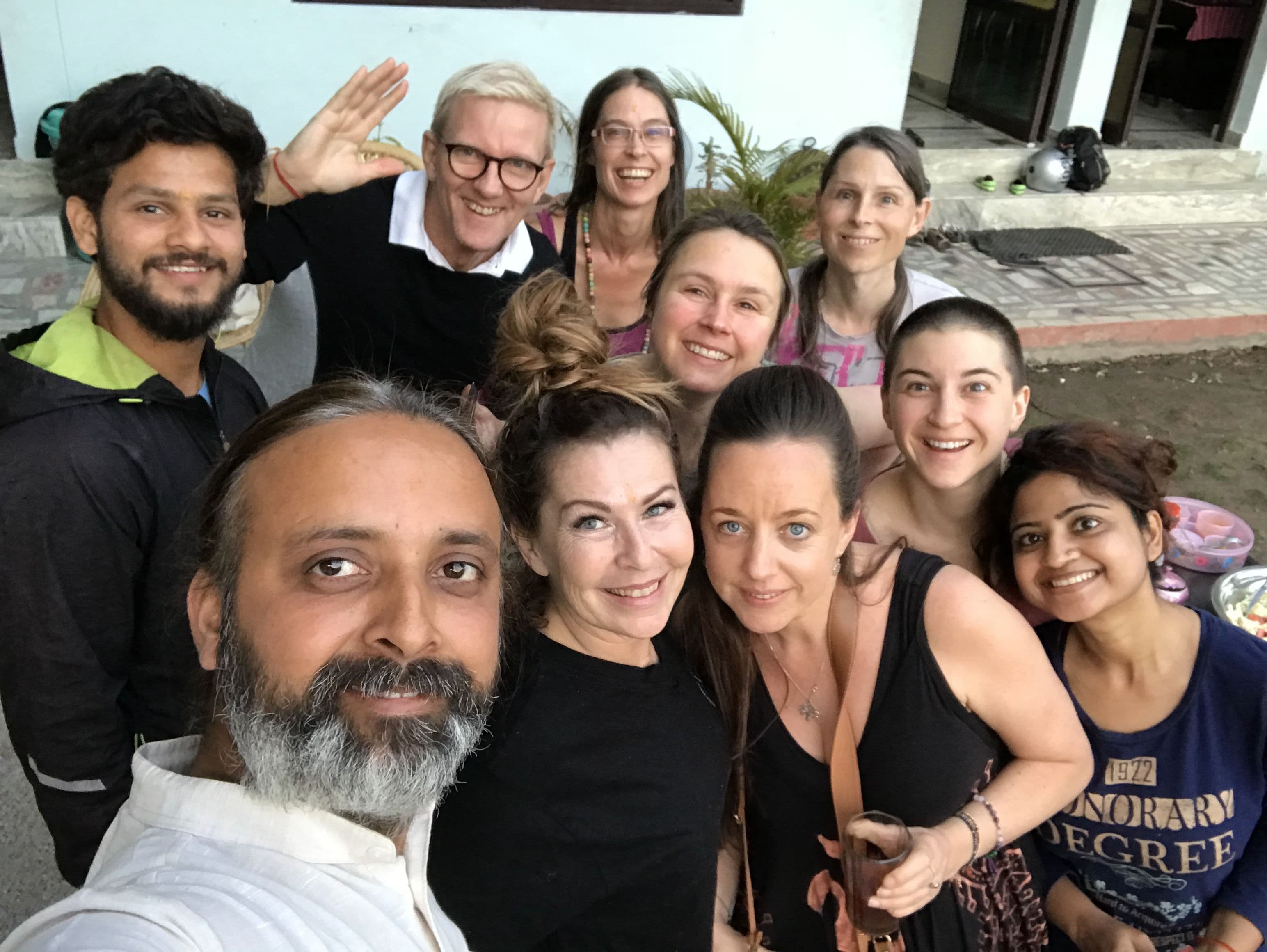 Shared meals at the gurukul