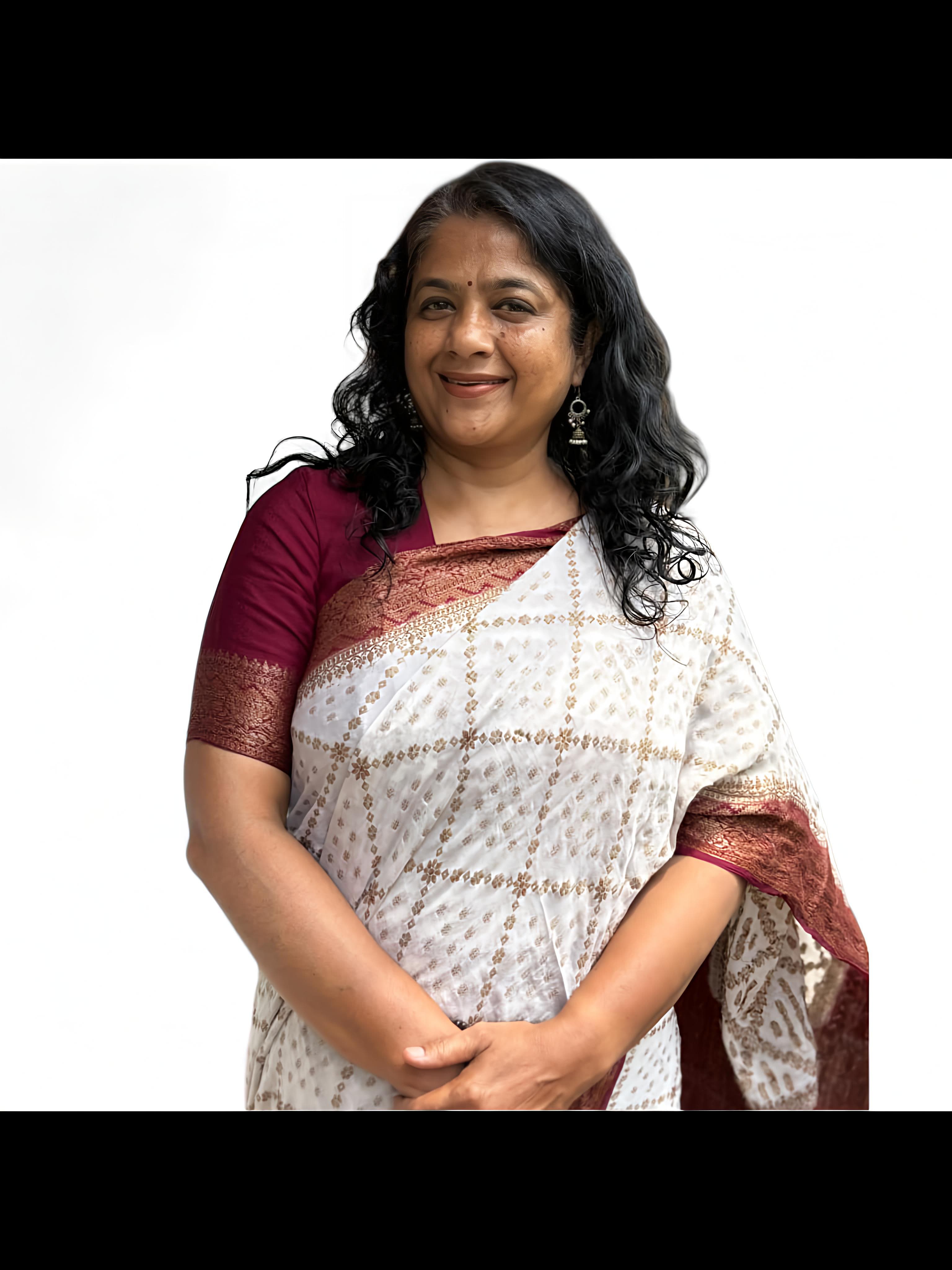 Manisha Manjul Pandey teacher portrait