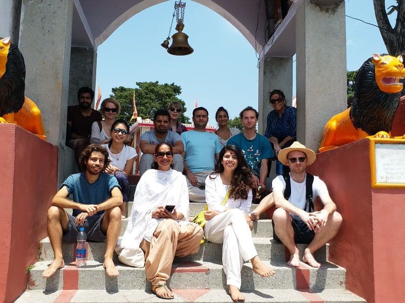 Shared meals at the gurukul